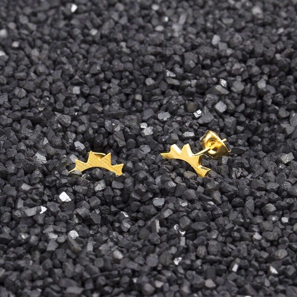 EVETTE ENCOUNTERS Jewelry - | ‘VOGUE’ 18K BRUSHED GOLD |